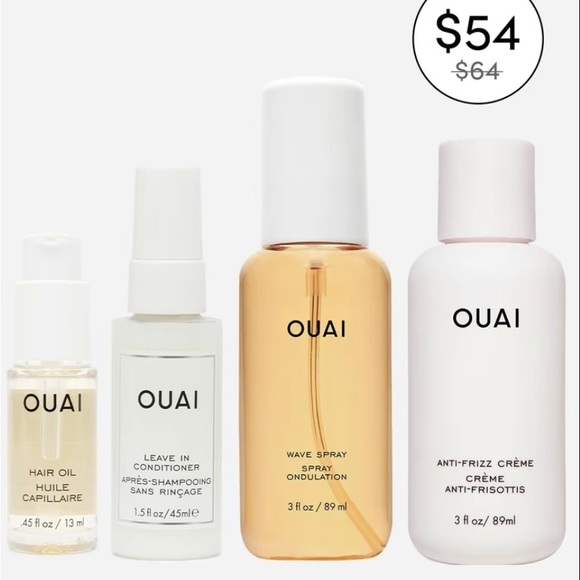 Ouai 4pc Travel Hair Set - Picture 1 of 2